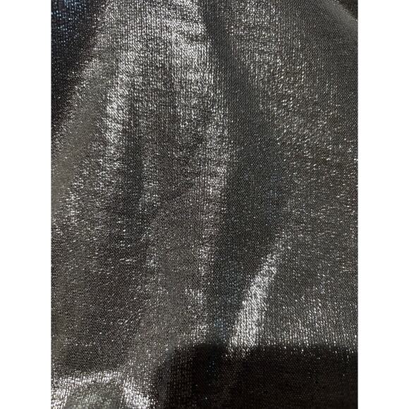 Wonder Nation M 7/8 silver black shimmer hooded sweatshirt nwot like new - Picture 6 of 8